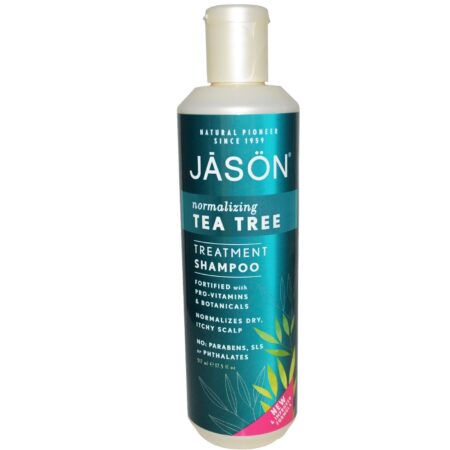 Jason Natural Cosmetics, Shampoo de Tratamento de Óleo de Melaleuca - 517 ml (17.5 fl oz)