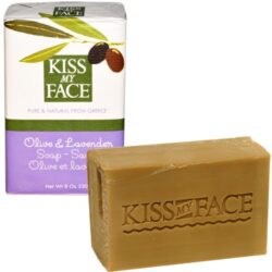 Sabonete em Barra Kiss My Face Oliva & Lavanda - 230g: Limpeza Suave e Relaxante