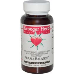 Kroeger Erva Feminino Balance 100 Cápsulas: Saúde Hormonal e Bem-Estar