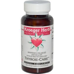 Kroeger Herb Cuidados com a Tireóide - 100 Cápsulas Vegetarianas - Suporte Hormonal Natural