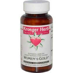 Kroeger Erva Women's Gold - Suporte ao Sistema Reprodutor Feminino - 100 Cápsulas