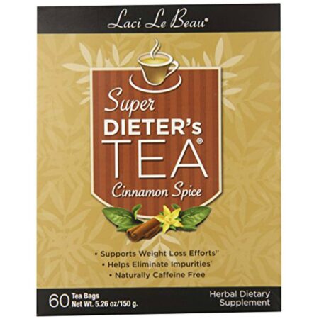 Laci Le Beau,Chá de Canela Super Dieter's® - 60 Saquinhos de Chá