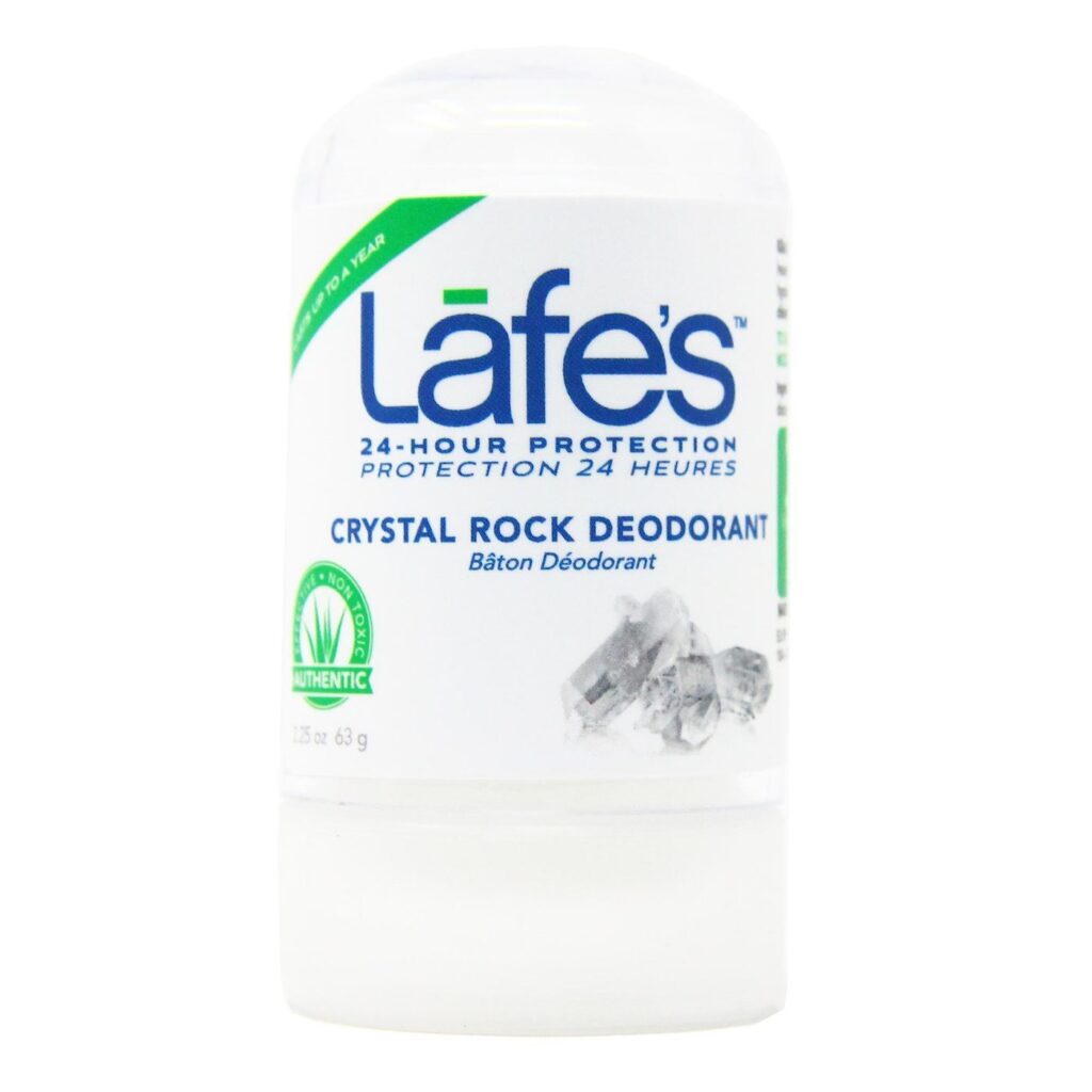 Lafe's Natural Body Care Desodorante Pedra de Cristal 63g - Higiene Natural e Eficaz