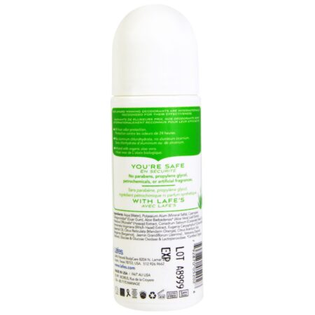 Lafe's Natural Body Care, Desodorante Roll On - 71g - Image 2