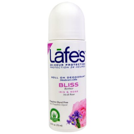 Lafe's Natural Body Care, Desodorizante Roll On - 3 oz (73mL)