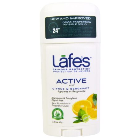 Lafe's Natural Body Care, Desodorante Active - 63g