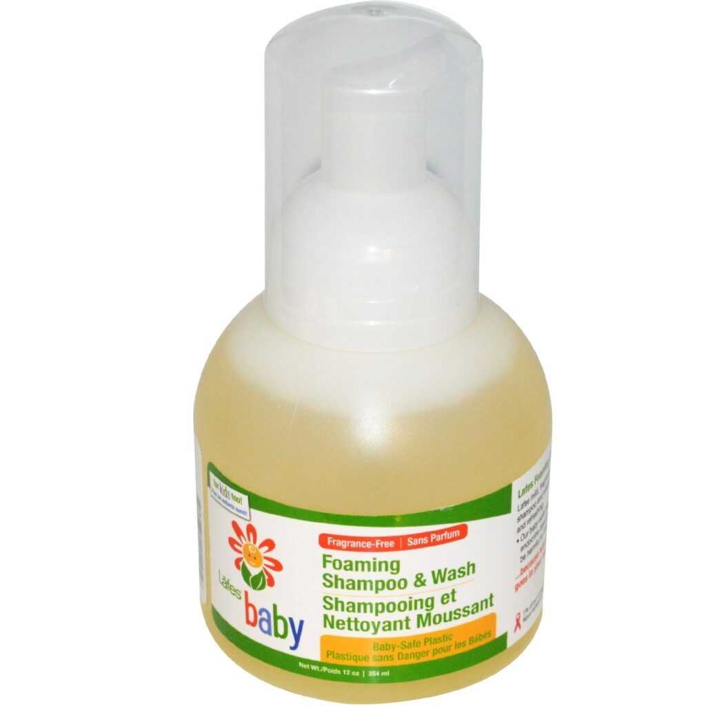 Lafe's Organic Shampoo de Banho para Bebês Orgânico Puro - 354mL: Limpeza Suave e Natural para a Pele Delicada do Seu Bebê