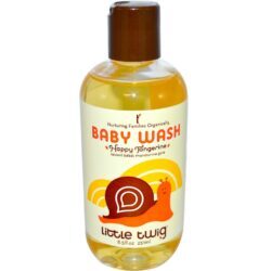 Little Twig Bebê Lavagem Feliz Tangerina 251ml - Cuidado Suave e Natural para seu Bebê