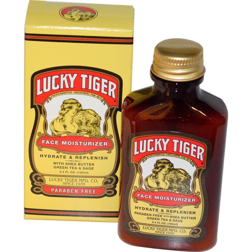 Lucky Tiger Hidratante Facial 100ml (3,5 oz) - Pele Renovada