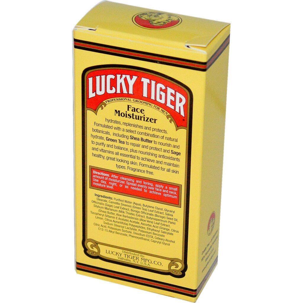 Lucky Tiger Hidratante Facial 100ml (3,5 oz) - Pele Renovada - Imagem 2