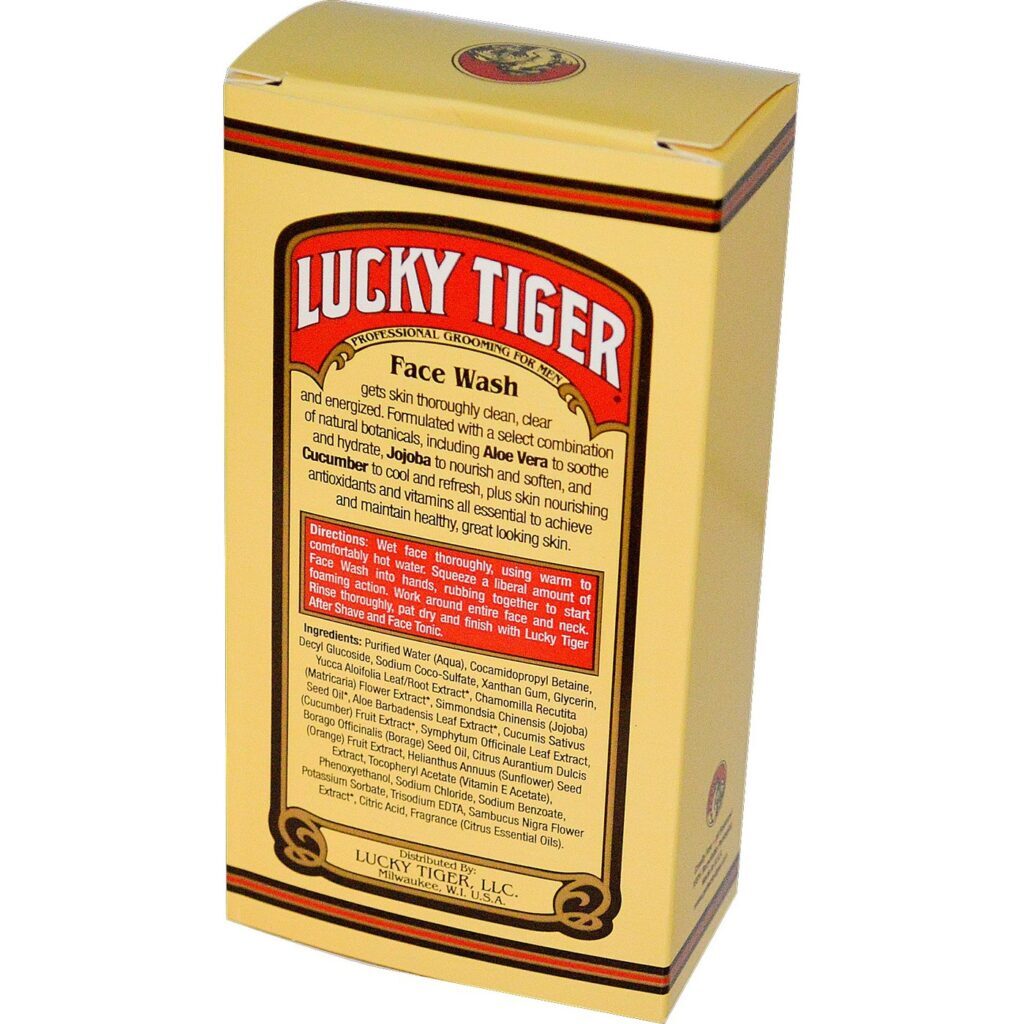 Lucky Tiger Limpeza Facial - 240ml: Higiene Profunda e Revitalizante para sua Pele - Imagem 2