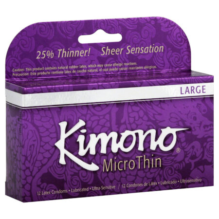 Mayer Laboratories, Preservativos Micro-finos Kimono® - 12 Unidades