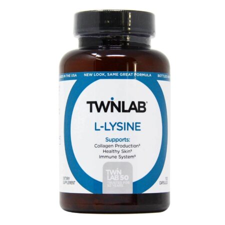 L-Lisina 500 mg Twinlab 100 Cápsulas