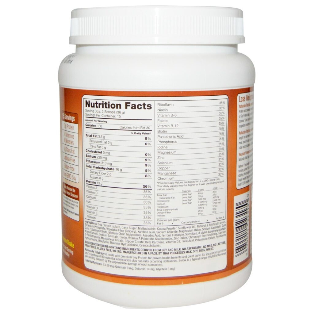 Naturade Soja Total Sabor Chocolate 540g - Proteína Vegetal para o Seu Dia - Imagem 2