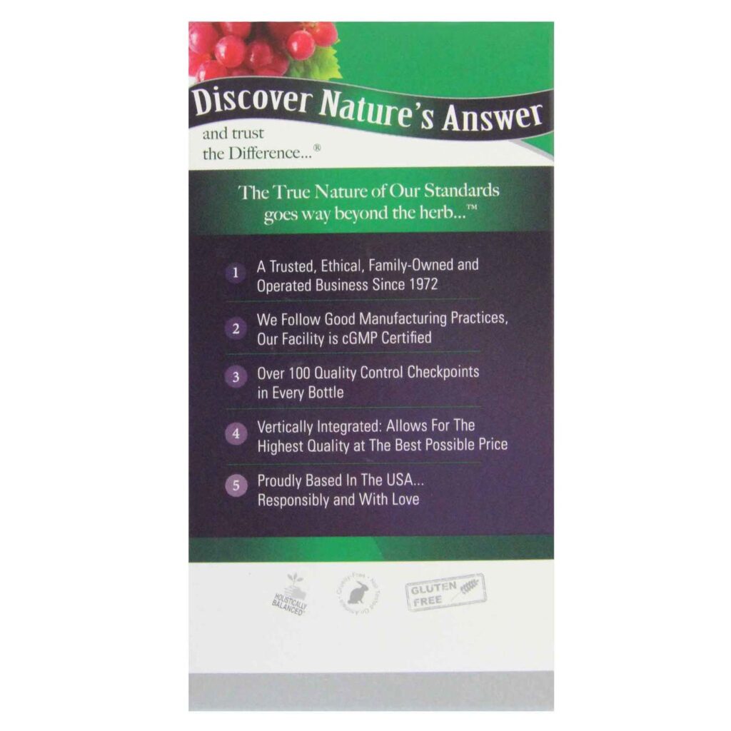 Nature's Answer Resveratrol 250 mg - Poder Antioxidante para Você no Brasil - Imagem 2