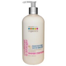 Nature's Baby Organics Condicionador e Desembaraçador Lavanda e Camomila 473ml - Suavidade Natural para Cabelos