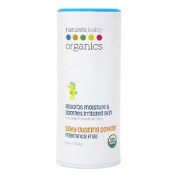 Nature's Baby Organics Antisséptico em Pó Livre de Fragrância - 113g (4 oz) para Bebês