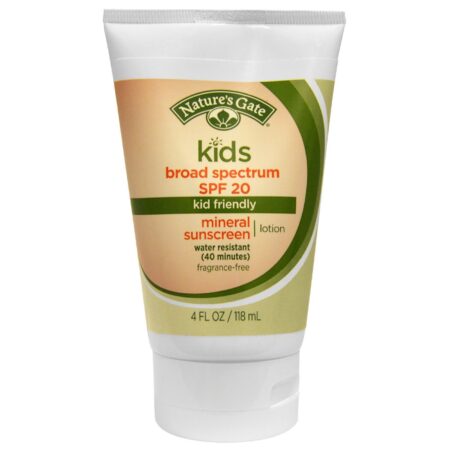 Nature's Gate Bloco de Crianças Mineral SPF 20 4 onças