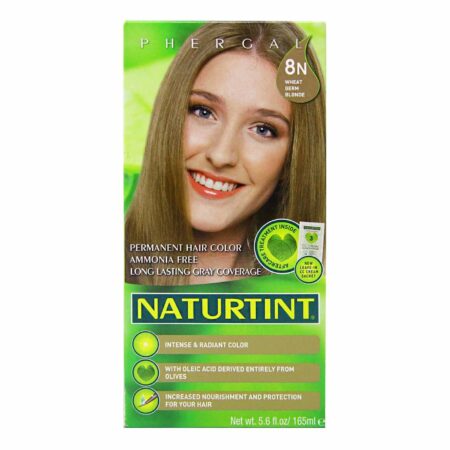 Naturtint®, Tintura para Cabelo, 8n Loiro Germen de Trigo - 165 ml