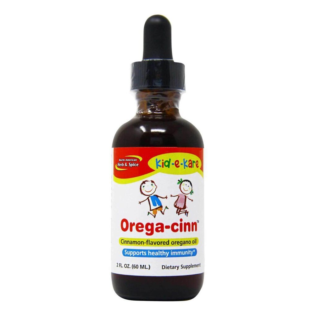 Óleo Orega-Cinn™ Para Crianças North American Erva And Spice - 60mL - Suporte Imunológico Natural