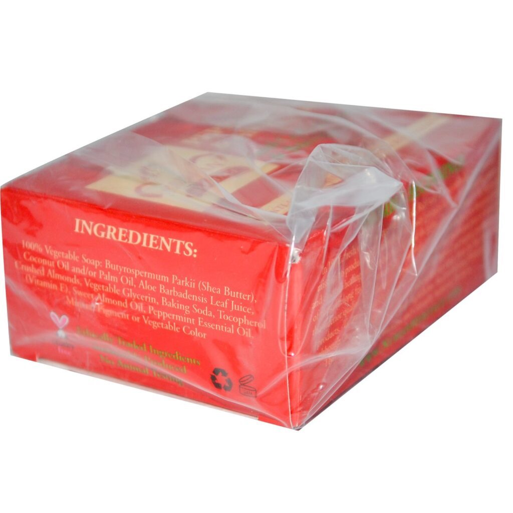 Nubian Heritage Sabonete em Barra Hortelã-Pimenta e Aloe Vera - 141g (5 oz) - Pele Revigorada - Imagem 2