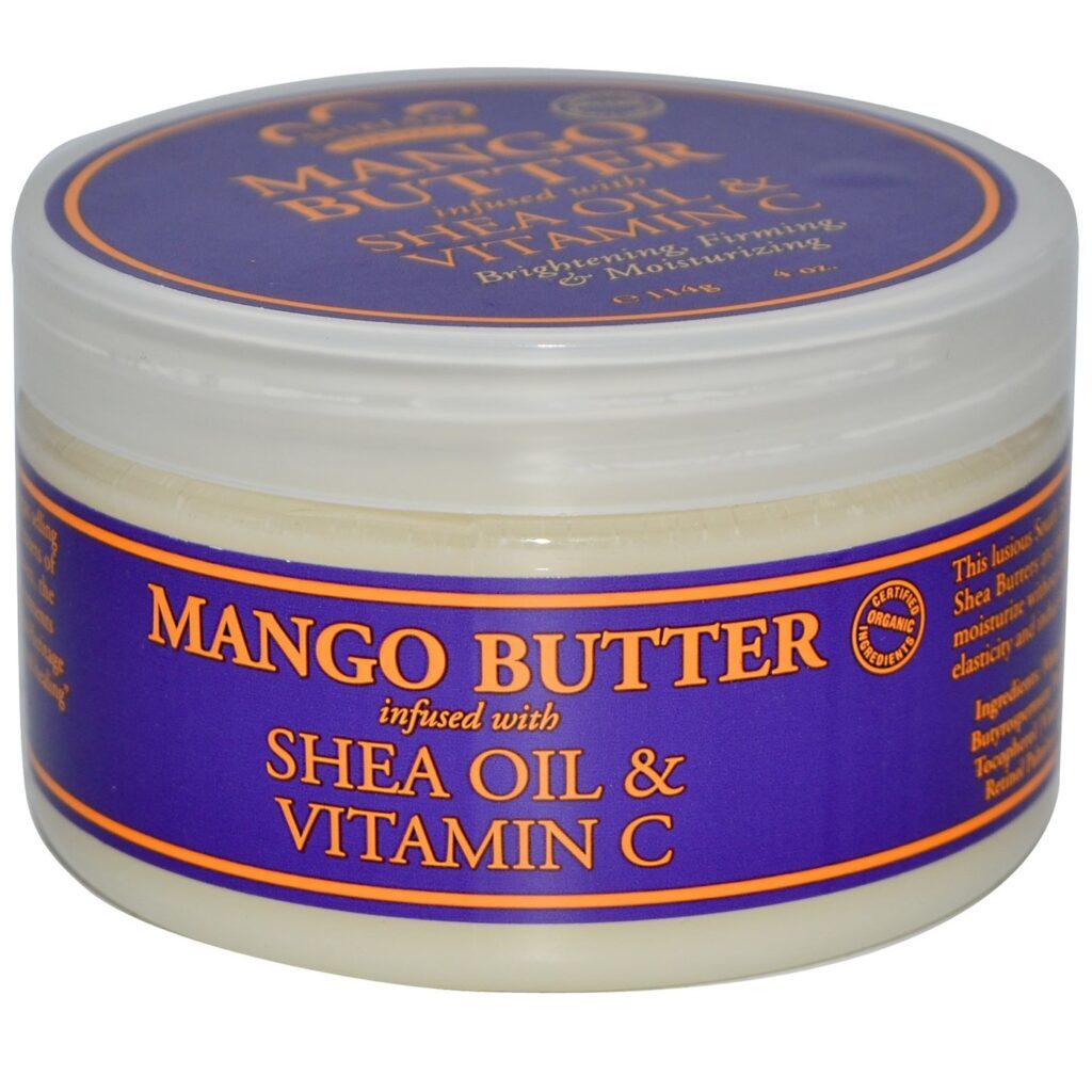 Nubian Heritage Manteiga de Karité com Manga 113g - Nutrição Profunda para a Pele