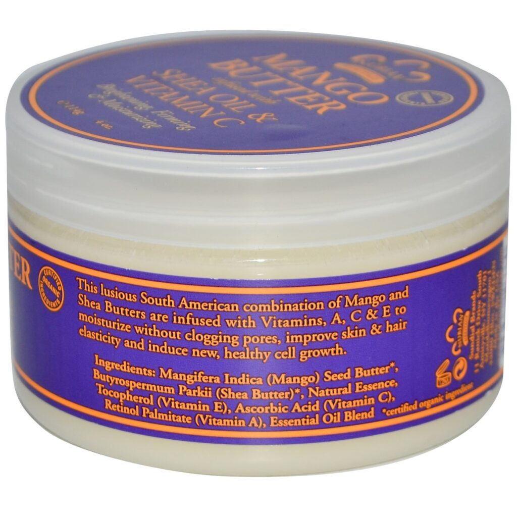 Nubian Heritage Manteiga de Karité com Manga 113g - Nutrição Profunda para a Pele - Imagem 2