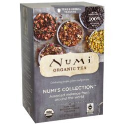 Numi Tea Coleção de Chá - 18 Saquinhos Autênticos para o Bem-Estar Brasileiro