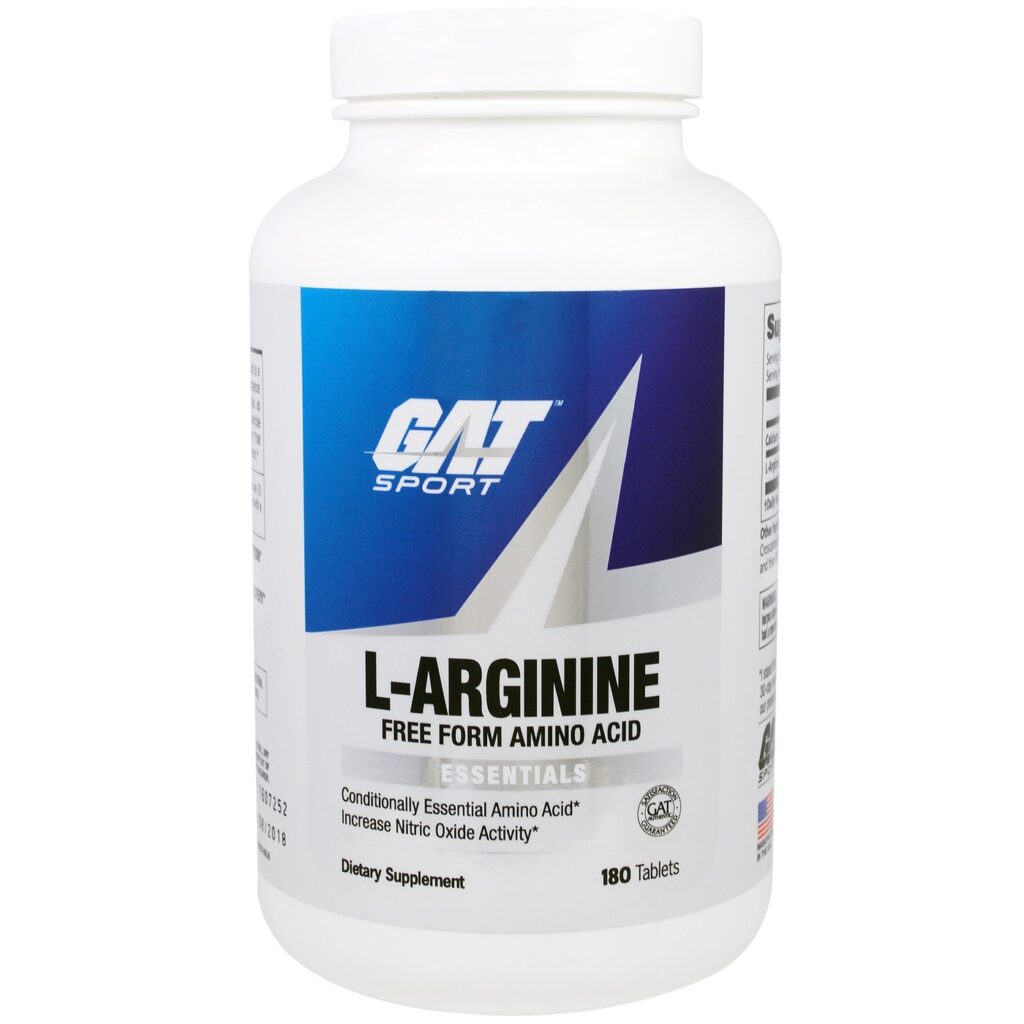 GAT L-Arginina 1.000 mg - 180 Cápsulas: Energia e Performance para Brasileiros