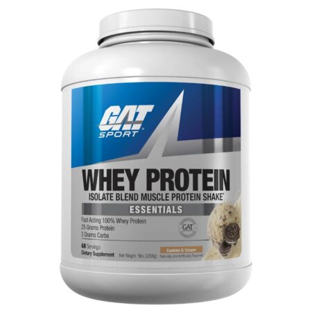 GAT Whey Protein Cookies and Cream 2268 g