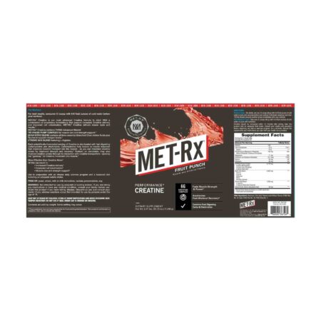 MET-Rx, Creatina Avançada - Mistura de Frutas - 1140 g - Image 2