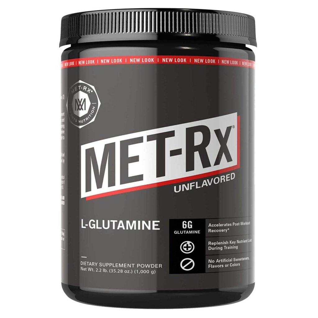 MET-Rx L-Glutamina em Pó 1000g: Recuperação Muscular e Saúde Intestinal
