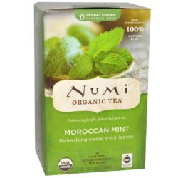 Numi Tea Orgânico Chá de Hortelã Marroquina - 18 Saquinhos