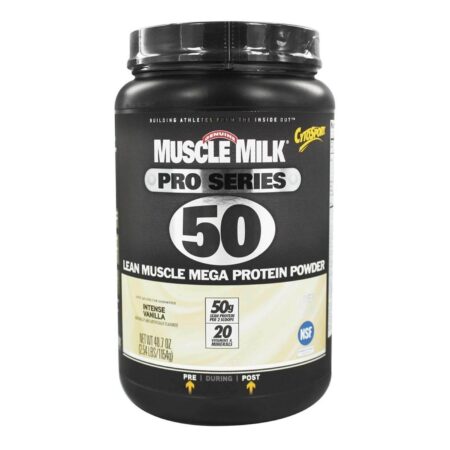 CytoSport Muscle Milk Pro Series 50, Baunilha Intensa - 2.54 lbs