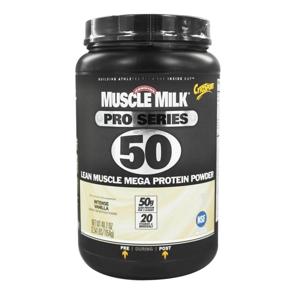 Muscle Milk Pro Series 50 Baunilha Intensa 1.15kg Suplemento Proteico Avançado