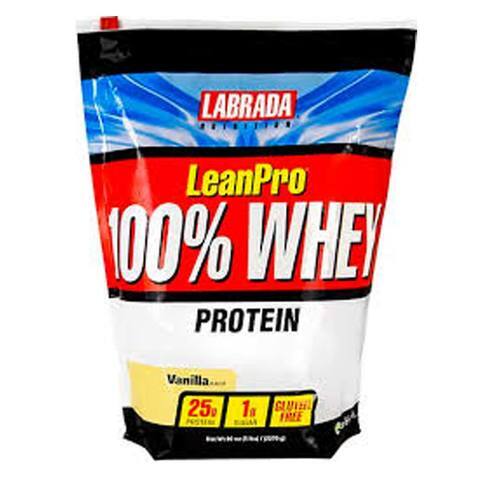 Labrada Nutrition LeanPro 100% Whey Proteína Baunilha - 2270g (5 lbs)