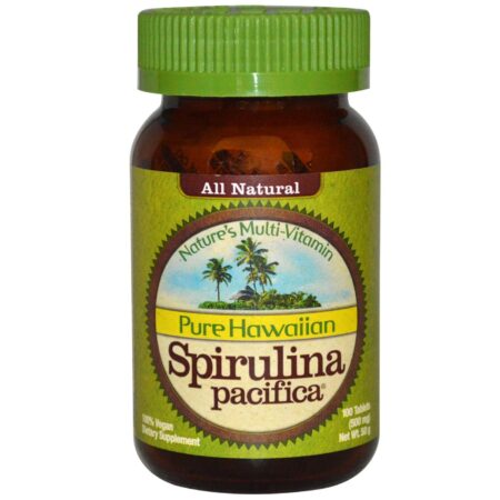 Nutrex Hawaii, Spirulina 500 mg - 100 Tabletes