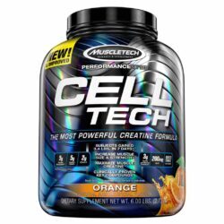 MuscleTech Cell Tech Laranja - 2.72kg: Potencialize Seus Treinos com Creatina e Carboidratos de Alta Performance