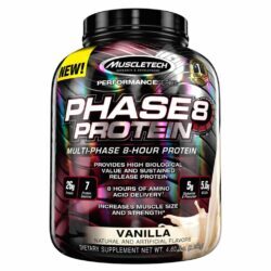 MuscleTech Phase 8 Baunilha 2.09 Kg - Proteína de Liberação Prolongada