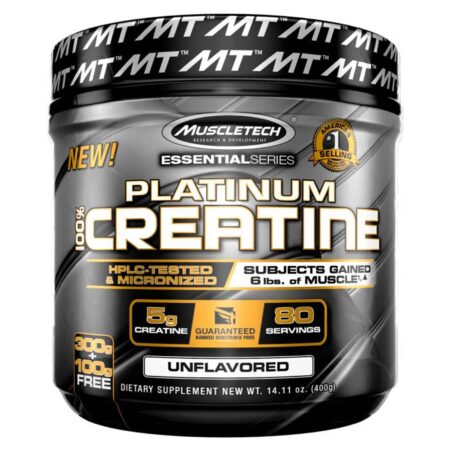 MuscleTech Platinum 100% Carnitina - 5,000 mg - Em pó - 80 Porções