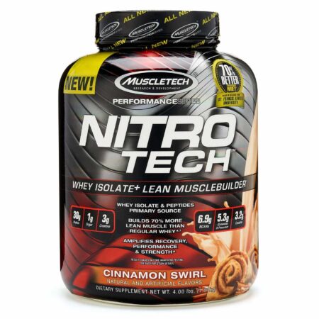 Muscletech Nitro Tech, Redemoinho de canela - 4.00 lbs