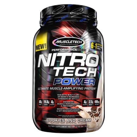 Muscletech Nitro Tech Power, Cookies & Creams - 2 lbs/ 907 kg