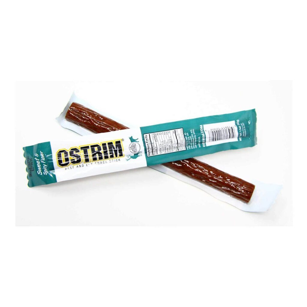 Ostrim Palitos de Carne / Alce Doce e Picante - 10 Pacotes | Snack Proteico Premium - Imagem 5