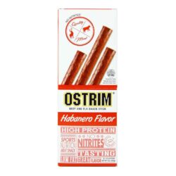Ostrim Gravetos de Carne de Alce Sabor Habanero - 10 Unidades