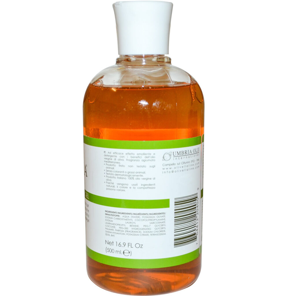 Olivella Gel de Banho e Chuveiro 500ml - Hidratação Profunda com Azeite de Oliva Puro - Imagem 2