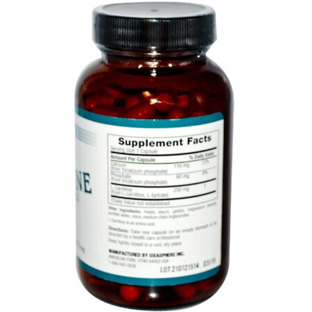 Twinlab L-Carnitina 250 mg 90 Cápsulas - Image 2