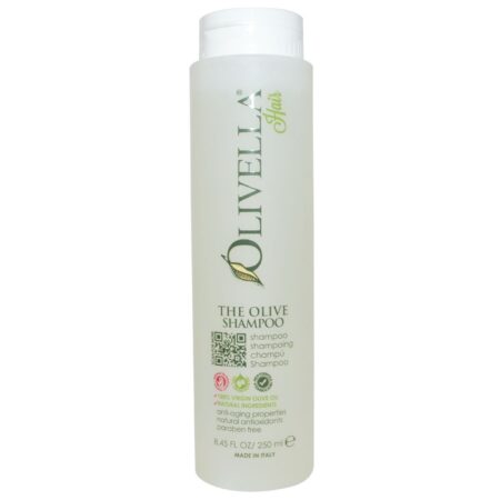 Olivella, Shampoo de Oliva - 250 ml (8,45 fl oz)