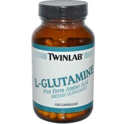 Twinlab L-Glutamina 500 mg - 100 Cápsulas: Recuperação Muscular e Bem-Estar Intestinal