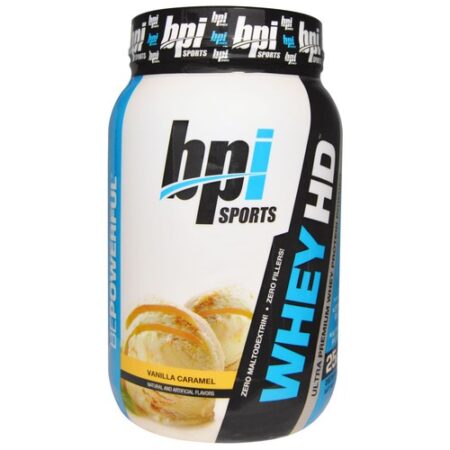 BPI Whey-HD, Caramelo de baunilha - 907 grams