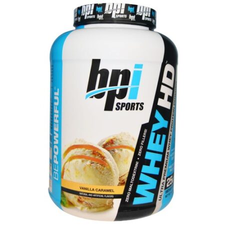 BPI Whey-HD, Caramelo de baunilha - 2,040 g